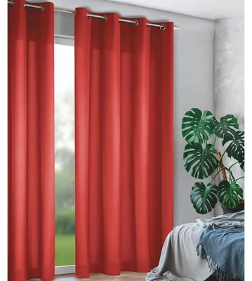 Produktbild von Ösenschal "Tim": Größe (HxB): 240x135cm Farbe: Rot