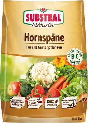 Obrázek produktu pro SUBSTRAL® Naturen® Organické hobliny z rohoviny do 100 m² - 5 kg
