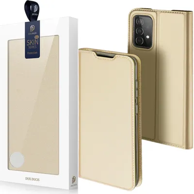 Produktbild von Dux Ducis Skin Pro Holster Case Flip Cover Samsung Galaxy A73 Gold