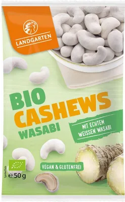 Produktbild von Landgarten  Cashews Wasabi Style 50g