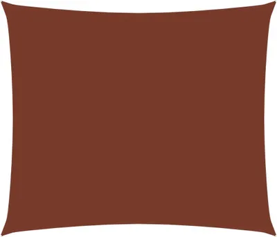Produktbild von Sonnensegel Oxford-Gewebe Rechteckig 3,5x4,5 m Terrakotta-Rot