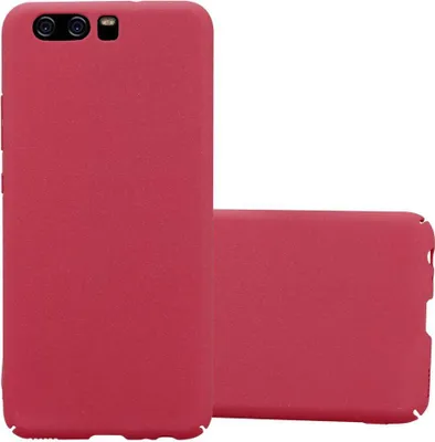 Produktbild von Cadorabo Schutzhülle für Huawei P10 Hülle in Rot Etui Hard Case Handyhülle Cover