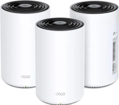 Produktbild von TP-Link Deco PX50 V1 - WLAN-System (3 Router) - bis zu 604 m² - Netz - GigE, G.hn - Wi-Fi 6 - Dual-Band