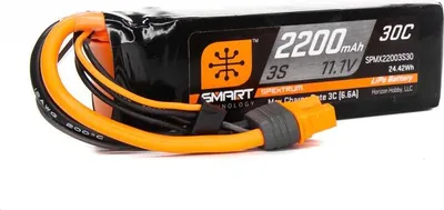 Produktbild von Spektrum SPMX22003S30 2200mah 3S 11.1V Smart LiPo 30C IC3