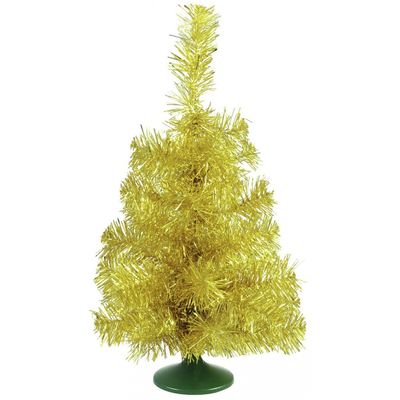 Umelý vianočný stromček, zlatá stolová jedľa, 45 cm