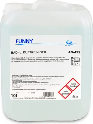 Produktbild von Bad und Duftreiniger Funny - 10 L Kanister - gebrauchsfertig - Badreiniger