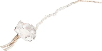 Produktbild von Coco-Flower-Zweig in Weiß, Größe ca. 25-35cm | Deko-Zweig