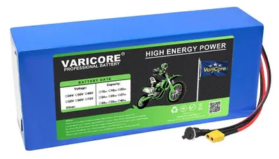 Zdjęcie produktu dla Akumulator litowo-jonowy 36 V 20 Ah – zestaw akumulatorów 21700 10S do hulajnóg elektrycznych/rowerów elektrycznych – 1500 W – BMS 40 A – wtyczka DC XT60 – ładowarka 42 V