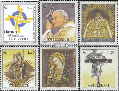 Produktbild von Briefmarken Österreich 2004 Mi 2476-2481 (kompl.Ausg.) postfrisch Katholikentag