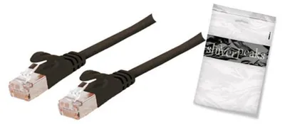 Imagen del producto de Cable de conexión plana, categoría 6A, 0,50 metros, compatible con shiverpeaks BASIC-S y U/FTP