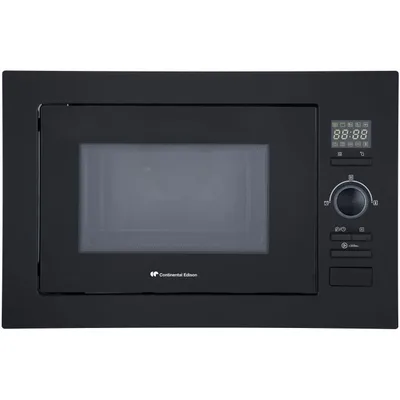 Immagine prodotto di Forno a microonde CONTINENTAL EDISON CEMO25GEB2, 25L, 900W, grill incorporato, 5 impostazioni di potenza, 8 programmi di cottura, Nero