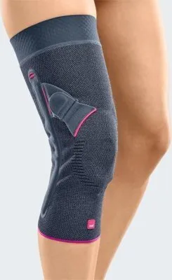 Produktbild von Kniebandage Genumedi PT, silber>>>>Gr. III rechts