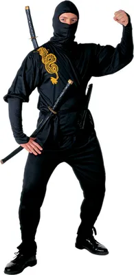 Produktbild von NINJA (Coat, Hose, Rock, Gürtel,Beinbänder, Maske) Größe S
