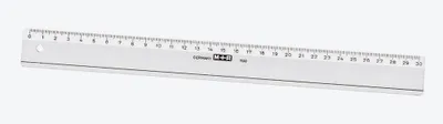 Obrázek produktu pro M+R Lineal schmal 30cm glasklar 1 Stück