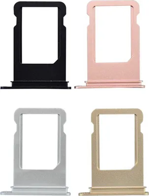 Produktbild von Nano Sim Karten Halter Adapter Sim Card Tray für Apple iPhone 7 & 7 Plus Gold