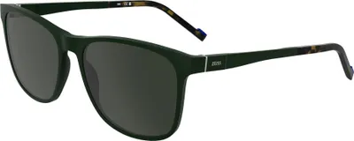 Image de Lunettes de soleil pour hommes Zeiss ZS25557S, couleur vert mat, dimensions 58/17/145