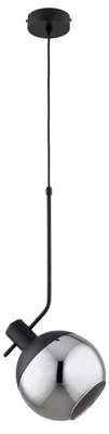 Obrázek produktu pro Závěsné svítidlo VELTO, černé, 1xE27x15W, kov, rozměry: 90x20x20 cm, IP20, Alfa