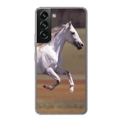 Produktbild von MuchoWow® Handyhülle Schutzhülle Hülle für Samsung Galaxy S22 Plus Pferd - Licht - Gras Silikon Softcase Handy Hülle - Schutzabdeckung