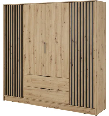 Obrázek produktu pro Skříň LAILA 4D dub artisan / černá