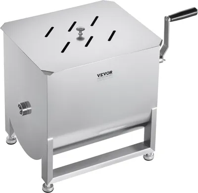 Immagine prodotto di Impastatrice manuale per carne 80L Serbatoio fisso Miscelazione max 80LB per impastatrice per salsicce di carne