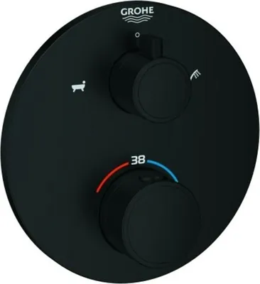 Produktbild von GROHE Grohtherm, Schwarz, 1 Stück(e)