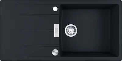 Produktbild von Franke Centro CNG 611-100 Onyx - 114.0682.503 Granitspüle
