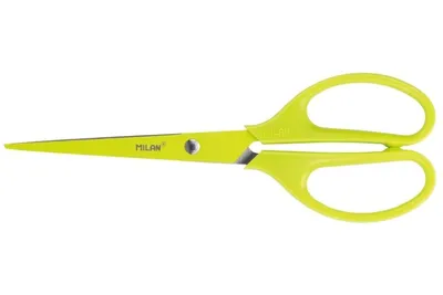 Image de Ciseaux de bureau 17cm jaune MILAN