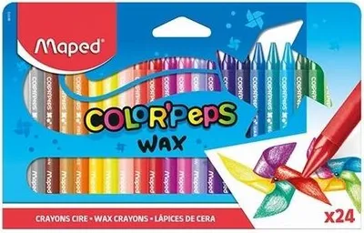 Zdjęcie produktu dla Kredki świecowe Maped Color'Peps 24 kolory