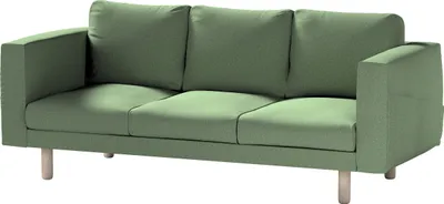 Produktbild von Dekoria Bezug für Norsborg 3-Sitzer Sofa, grün, Norsborg 3-Sitzer Sofabezug