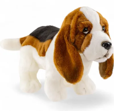 Obrázok produktu pre Carl Dick Baset stojaci 32cm plyšová hračka, plyšová hračka, plyšák 3622