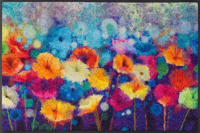 Produktbild von wash+dry Schmutzfangmatte Flowerlover - 50 x 75 cm