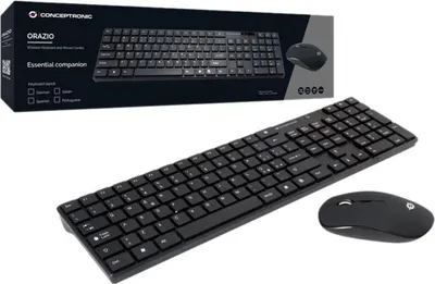 Obrázok produktu pre Conceptronic ORAZIO - Tastatur-und-Maus-Set - kabellos