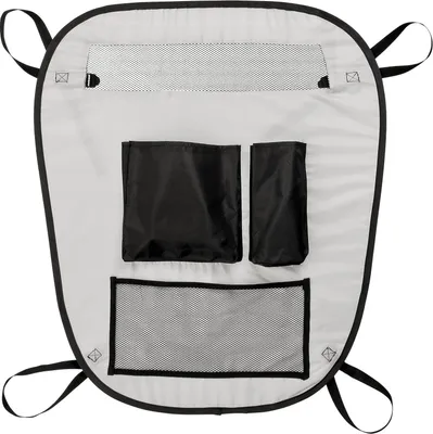 Produktbild von Hundeabsperrgitter Auto - Autoscheidungsnetz für Hunde - Barriere - Polyester - 60 x 70 cm Hundeabsperrgitter Auto