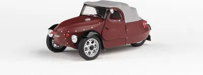 Zdjęcie produktu dla Velorex 16/350 (1966) - brązowy/szary średni/czarny ABREX 1:43