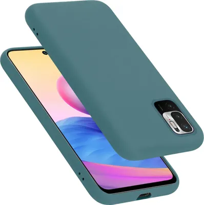 Produktbild von Cadorabo Schutzhülle für Xiaomi RedMi NOTE 10 5G / POCO M3 PRO 5G Hülle in Grün Handyhülle Case Cover TPU Etui