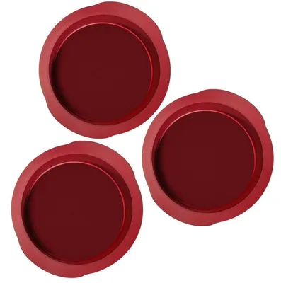 Immagine prodotto di Set da 3 stampi rotondi in silicone per torte, antiaderenti, diametro 15 cm