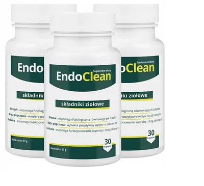 Zdjęcie produktu dla 3X Endoclean - suplement diety 30 kapsułek