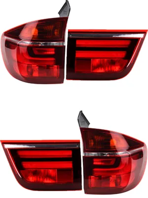 Immagine prodotto di Johns, luci posteriori combinate adatte per BMW X5 E70 set completo interno + esterno 04/10-06/13 ?sinistra e destra