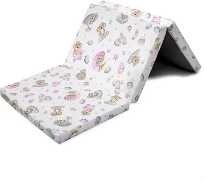 Immagine prodotto di NEW BABY Materasso pieghevole New Baby STANDARD 120x60x5 cm koala rosa