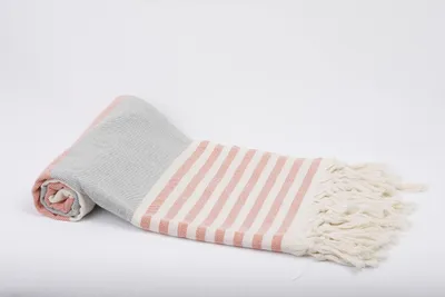 Immagine prodotto di Asciugamano turco Peshtemal, 100x180 cm - Cotone ad asciugatura rapida, multicolore