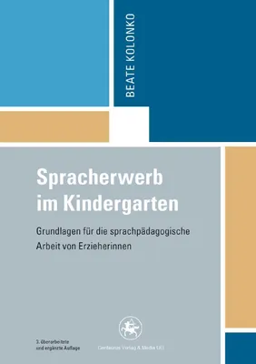 Produktbild von Spracherwerb im Kindergarten