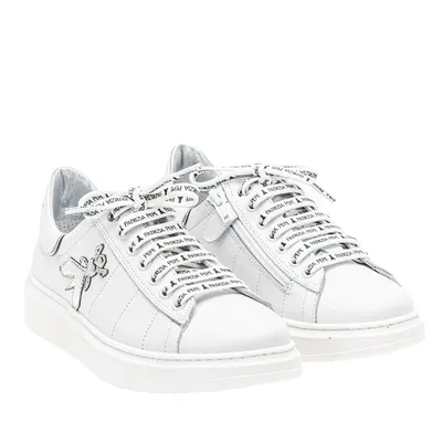 Image de Bottes Patrizia Pepe Bianco Vitello Chaussures de sport pour enfants 30