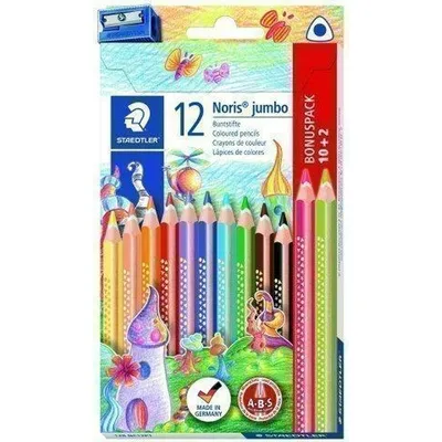 Produktbild von Staedtler - Noris Jumbo -Bleistift 10 + 2 | Endui a 12 Stück | 5 Stücke