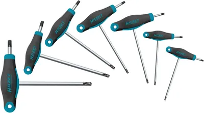 Produktbild von Hazet 829KKT/7 Winkelschraubendreher-Satz TX 7-tlg