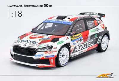 Produktbild von Škoda Fabia RS Rally2 Nr.18 J.Kopecký/J.Hloušek Barum Rally 2023 ACL 1:18