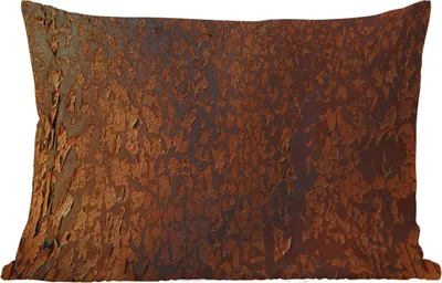 Produktbild von MuchoWow® Outdoor Kissen - Rost - Braun - Orange - Metall - Muster - Struktur - 60x40 cm - Wetterfest - Lounge Kissen - Zierkissen - Kissen für Innenräume