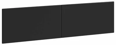Immagine prodotto di vidaXL Testiera da parete BREDA, nera, realizzata in materiale composito di legno