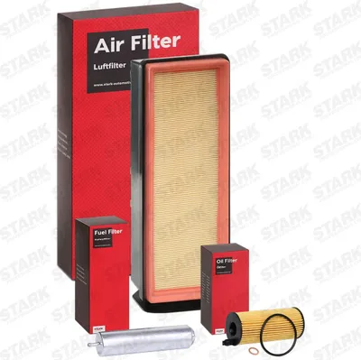 Produktbild von STARK Filterset Inspektionspaket Filtersatz für BMW 5 Touring (F11) 5 Limousine (F10) X5 (F15, F85) 7 (F01, F02, F03, F04) 5 GT (F07)