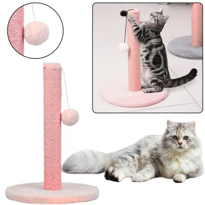 Obrázok produktu pre Škrabadlo pre mačky Škrabadlo Tower Pink 40 Cm X 30 Cm