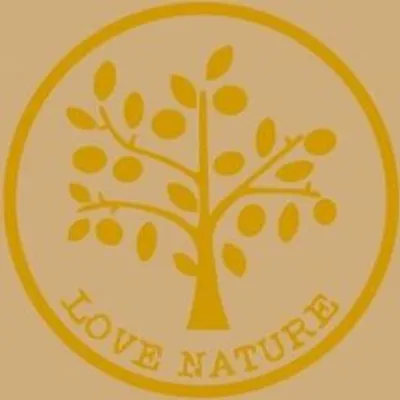 Produktbild von Airlaid Serviette Love Nature in Naturbraun, 40 x 40 cm, 50 Stück - Mank